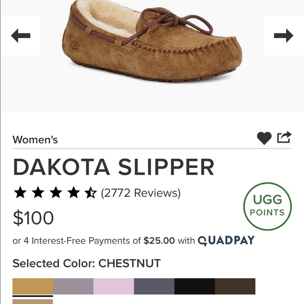 Ugg Dakota Slipper